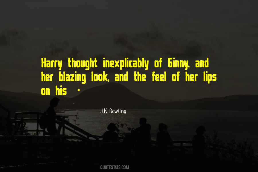 Quotes About Ginny And Harry #1130199