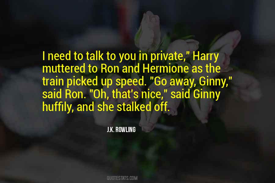 Quotes About Ginny And Harry #888025