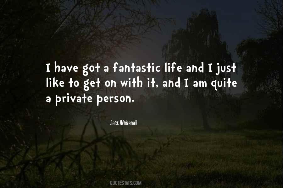 Fantastic Person Quotes #1823110