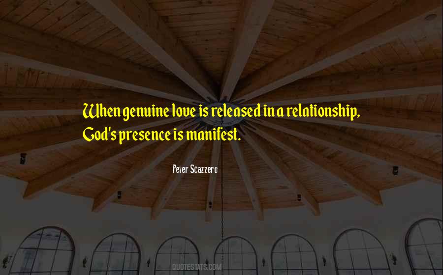Genuine Relationship Quotes #765341