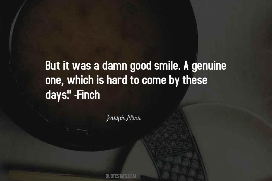 Genuine Smile Quotes #378949