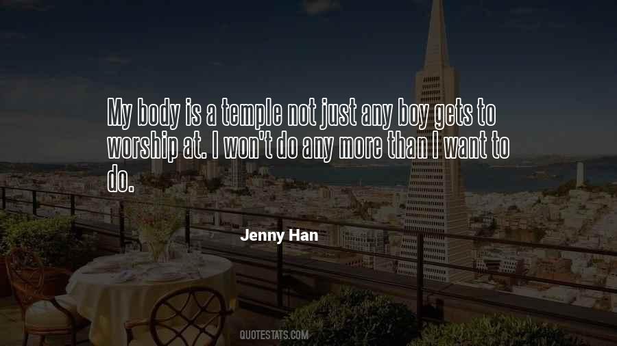 My Body Is My Temple Quotes #208504