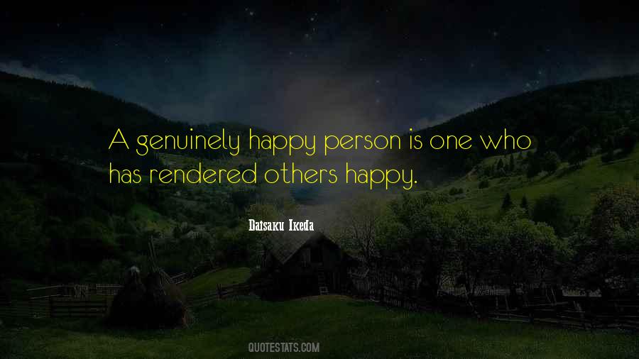 Genuinely Happy Quotes #58038