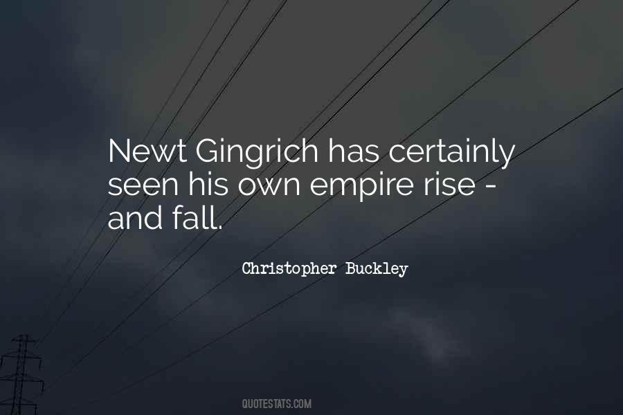 Quotes About Gingrich #1053140