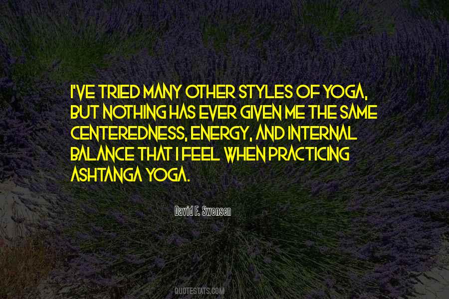 Yoga Energy Quotes #255113