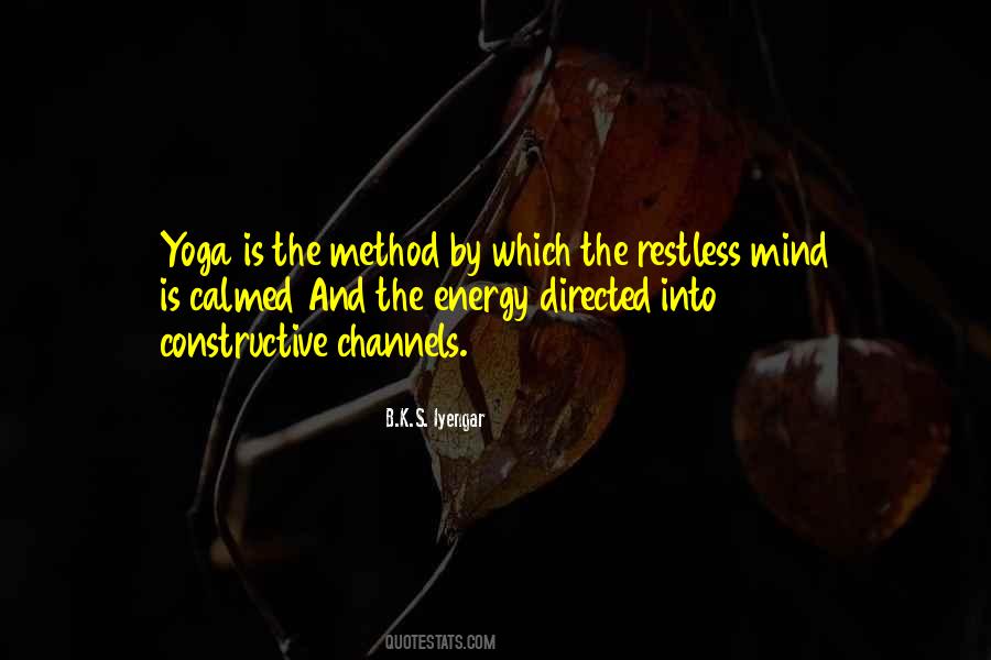 Yoga Energy Quotes #597579