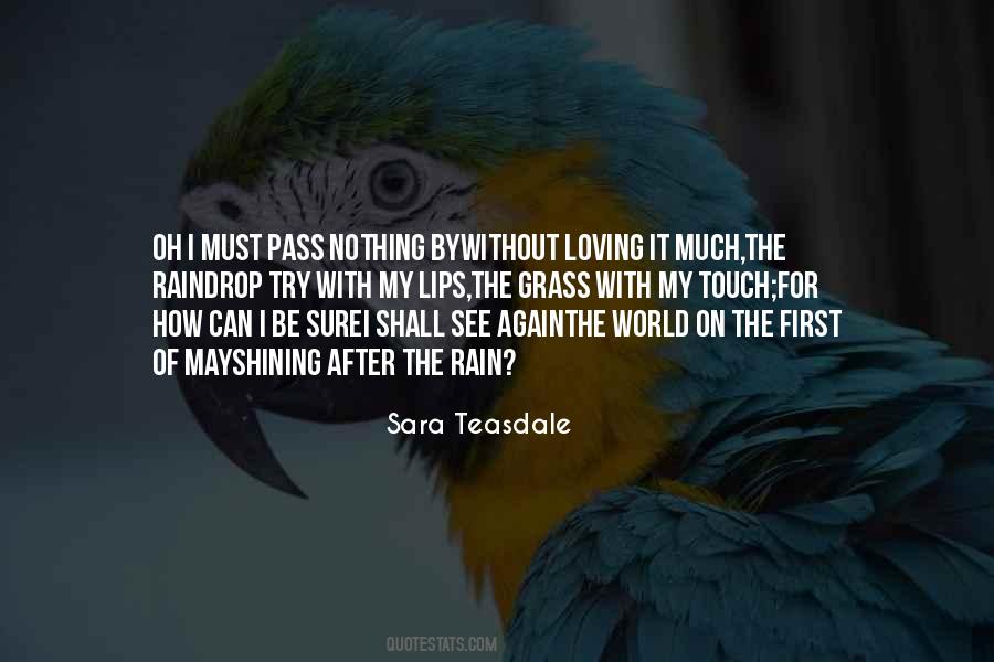First Rain Quotes #1242711