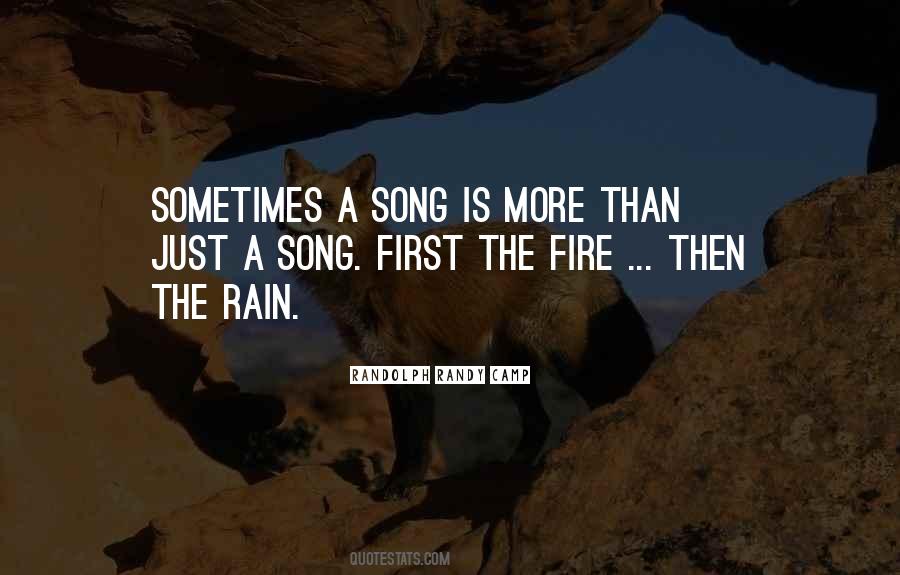 First Rain Quotes #1626663