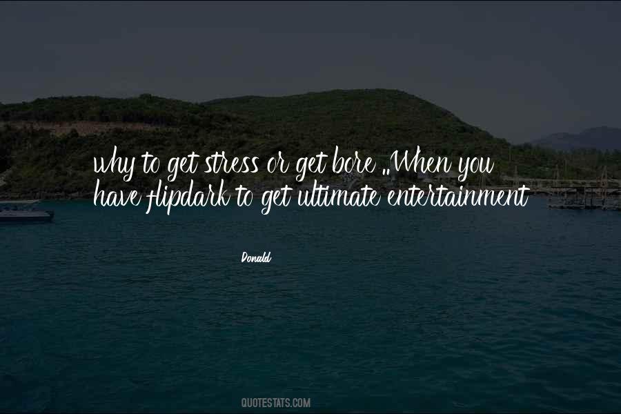 Why Stress Quotes #1292074