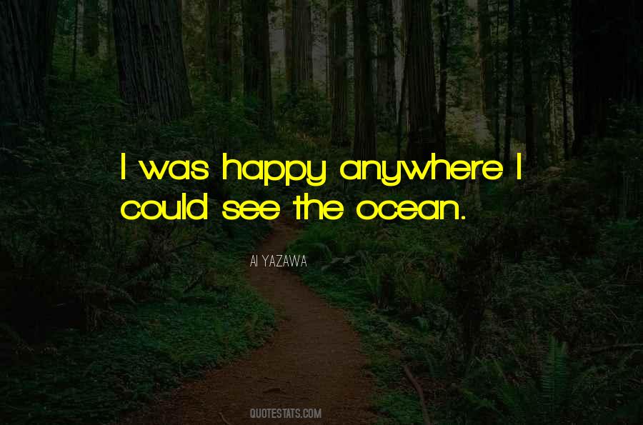 Happiness Ocean Quotes #125711