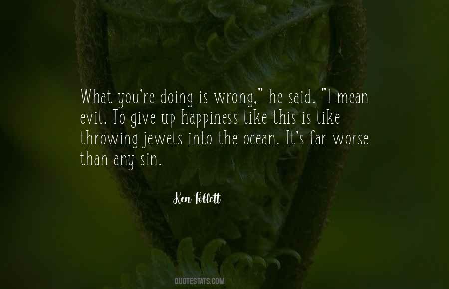 Happiness Ocean Quotes #1403772