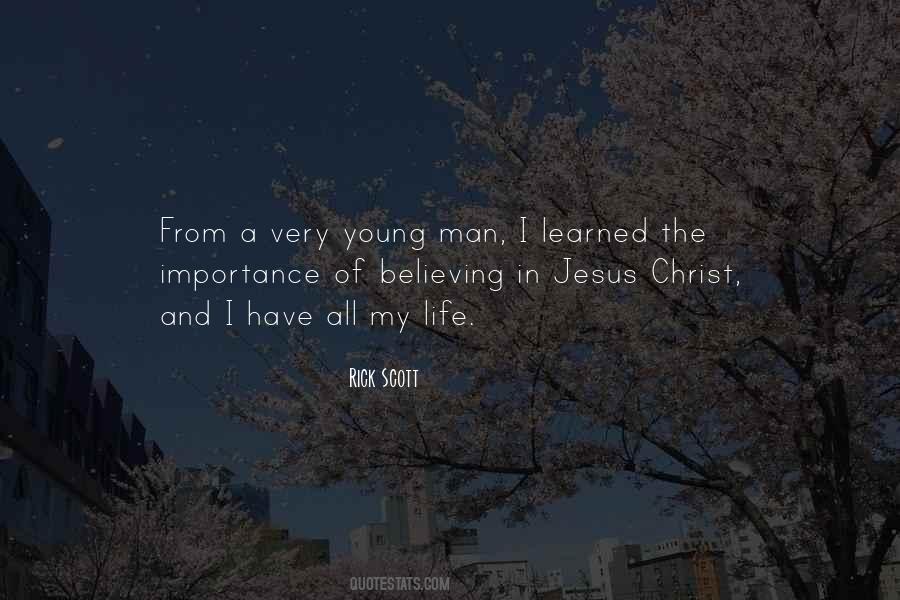Believing Christ Quotes #1871312