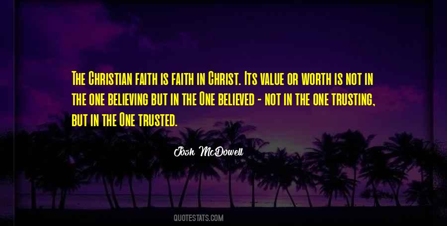 Believing Christ Quotes #411597