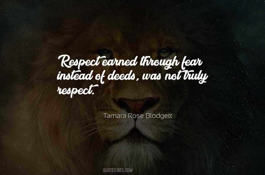 Honor Respect Quotes #1068962