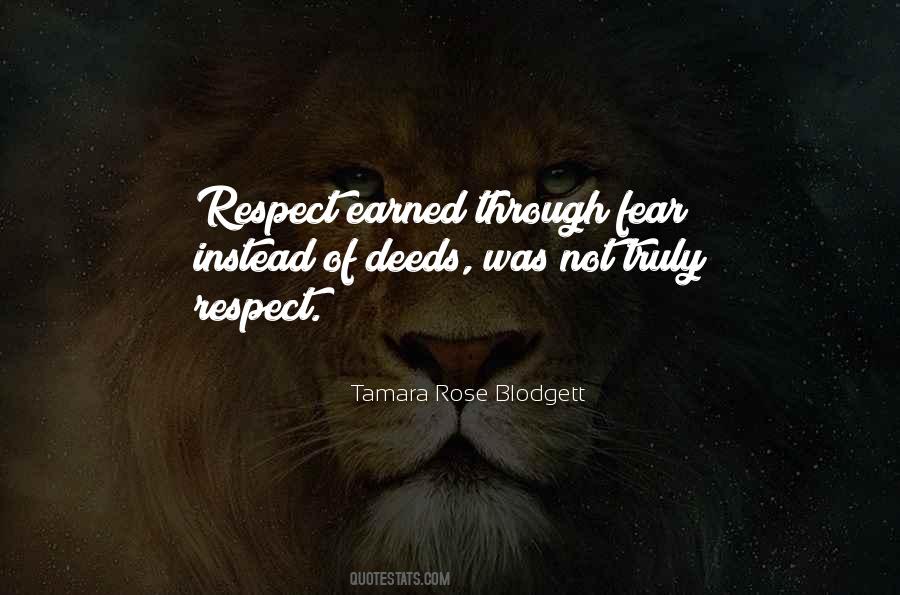 Honor Respect Quotes #1068962