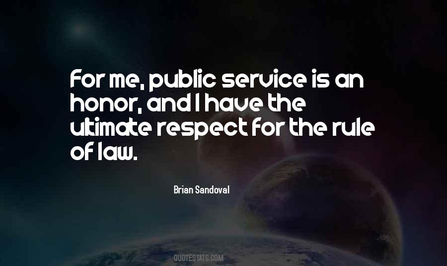 Honor Respect Quotes #46770