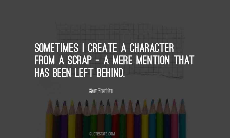 No One Is Left Behind Quotes #3017