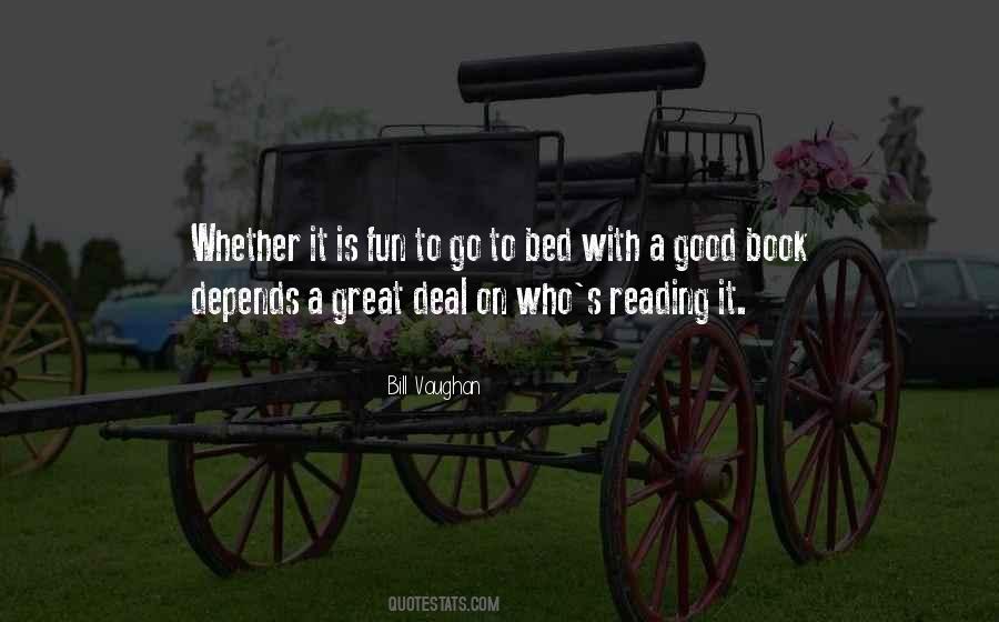 Good Bed Quotes #1090702