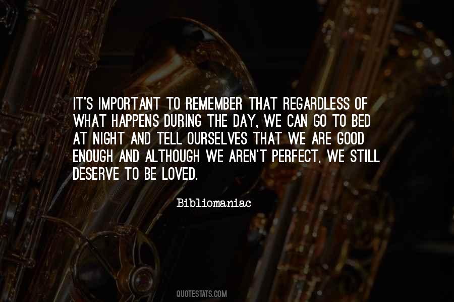 Good Bed Quotes #1362820