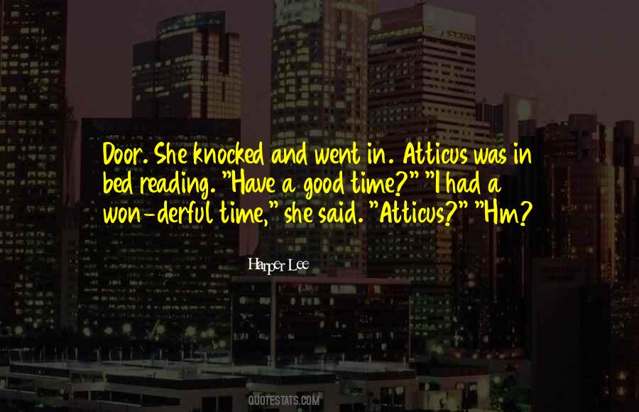 Good Bed Quotes #250199