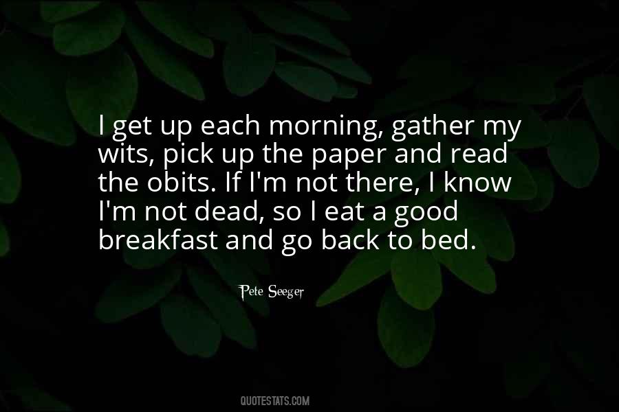 Good Bed Quotes #609808