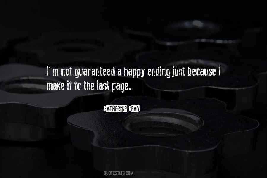 Happy Ending Life Quotes #544659