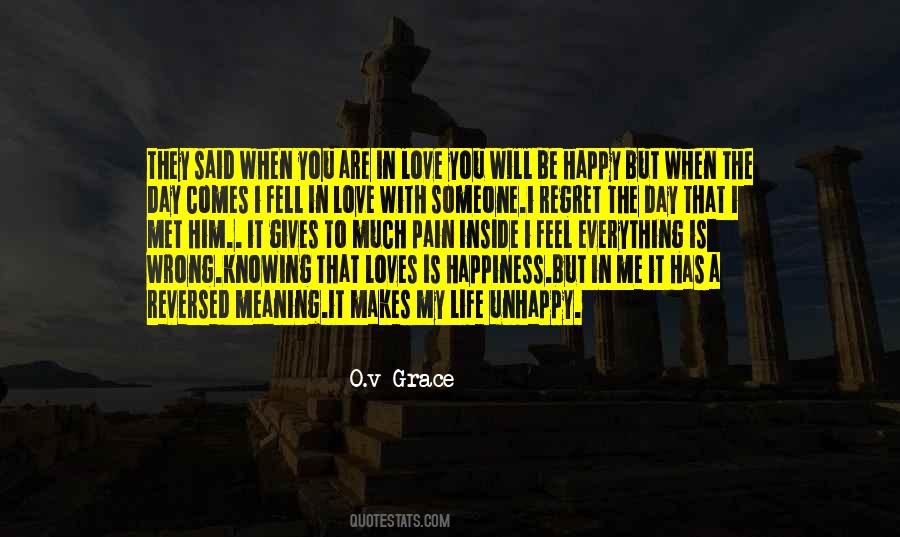 Life Is Unhappy Quotes #451361