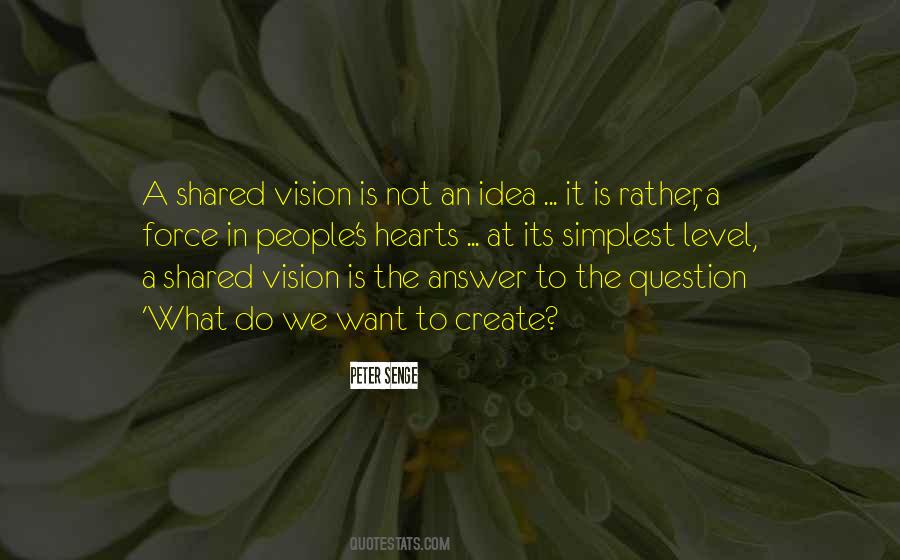Create A Vision Quotes #1801006