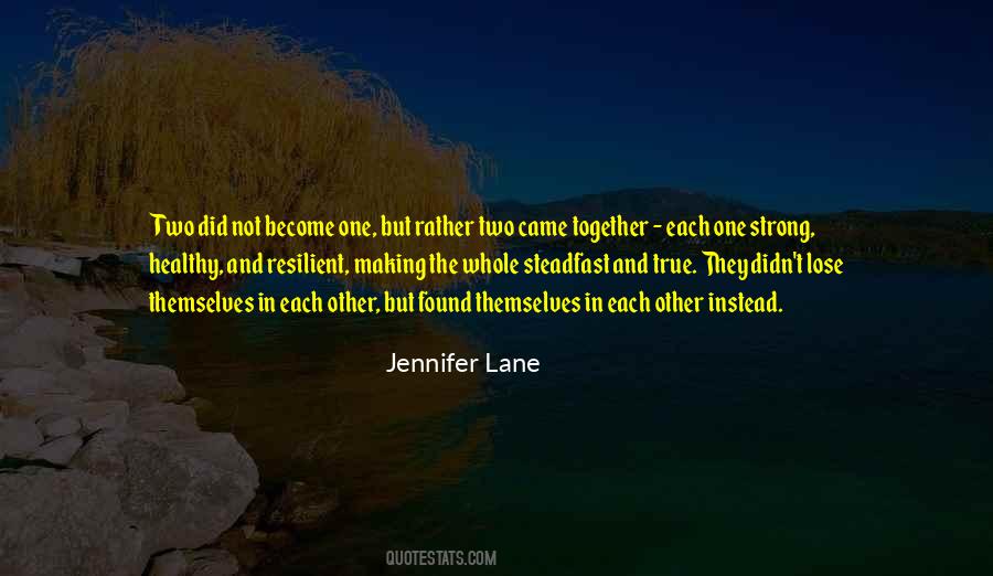 Together In Love Quotes #38459