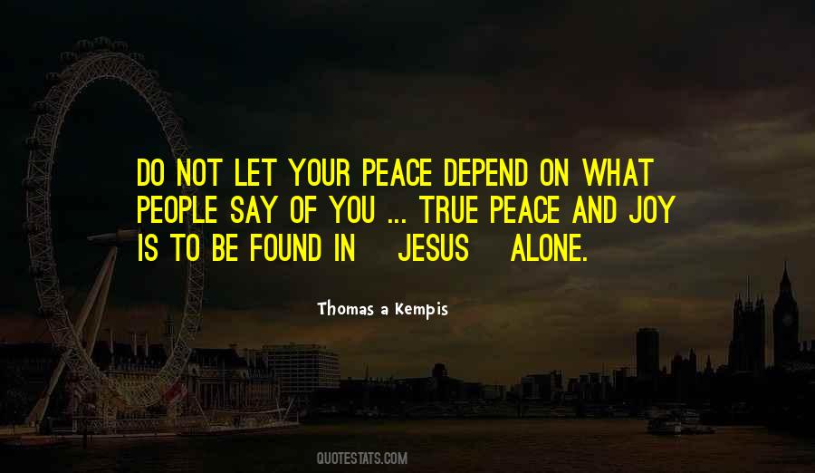 Your Peace Quotes #1150880