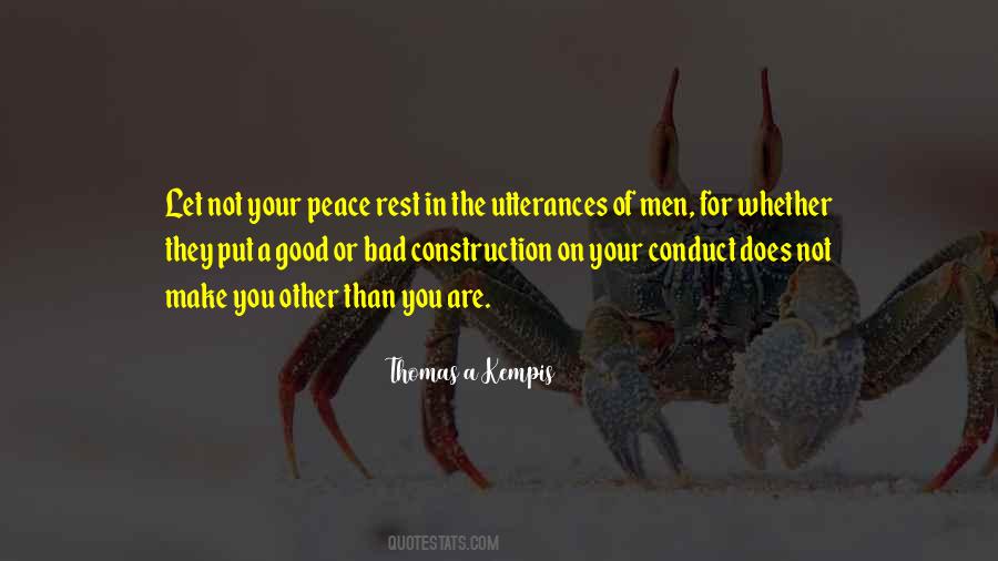 Your Peace Quotes #1563490