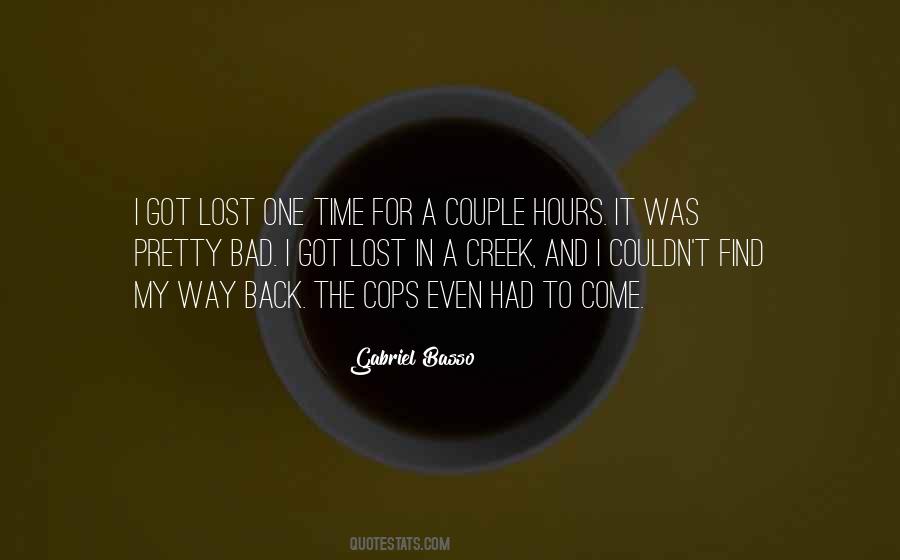 I Lost My Way Quotes #1159402