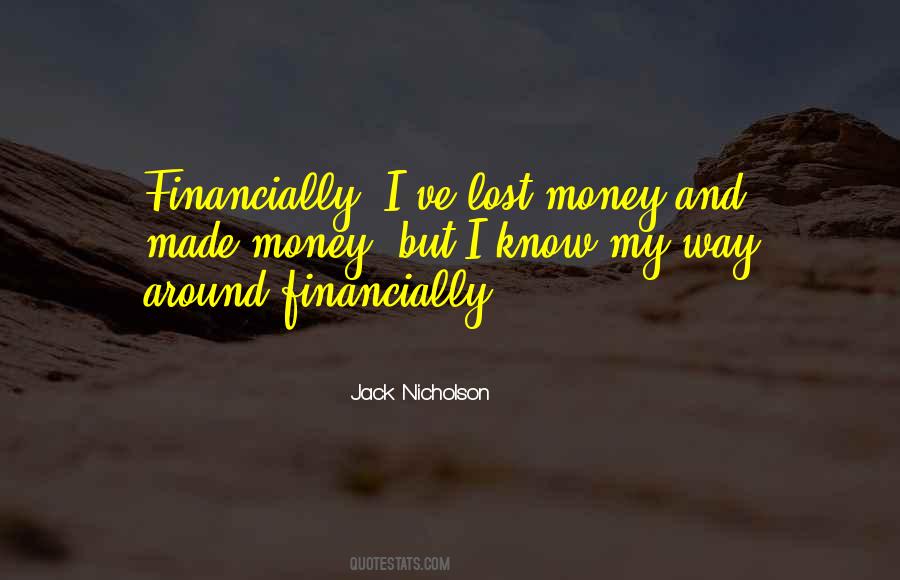 I Lost My Way Quotes #1228463