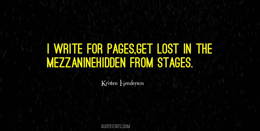 I Lost My Way Quotes #635079