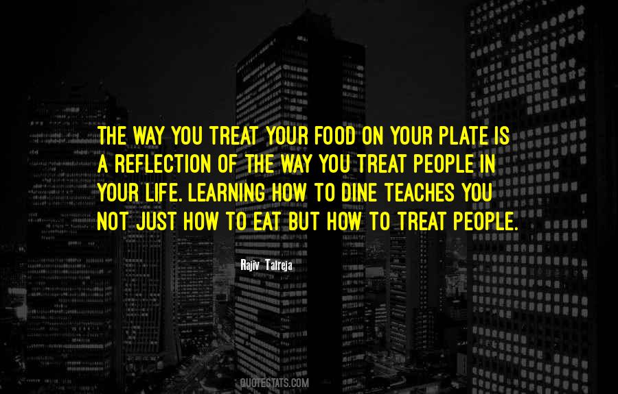 How Others Treat You Is A Reflection Quotes #337781