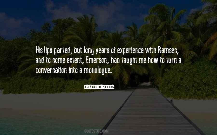 Quotes About Long Years #1596375