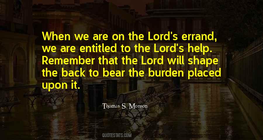 Oh Lord Help Me Quotes #106473