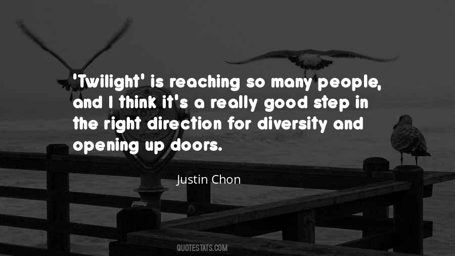 Step In The Right Direction Quotes #279191