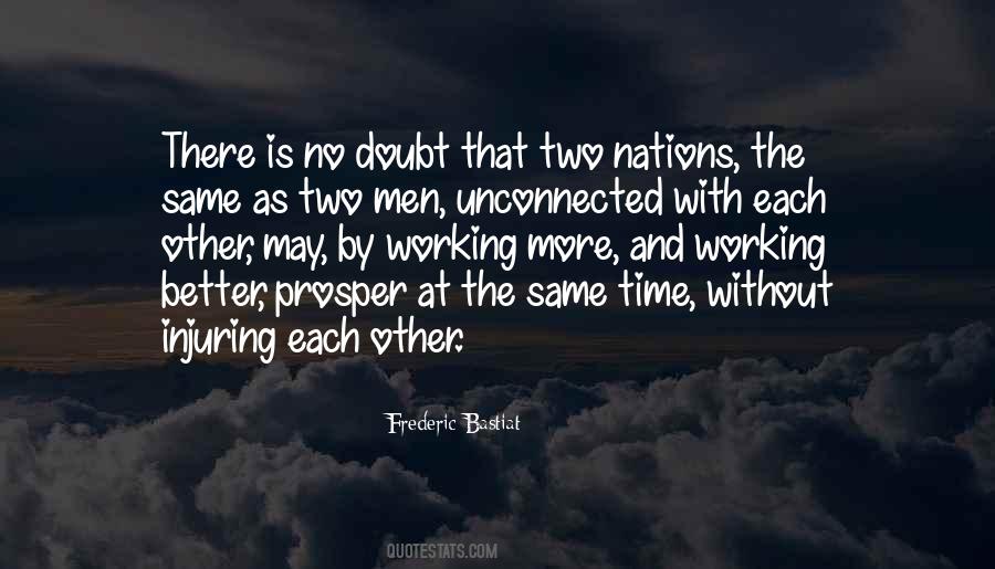 Working With Each Other Quotes #1553358