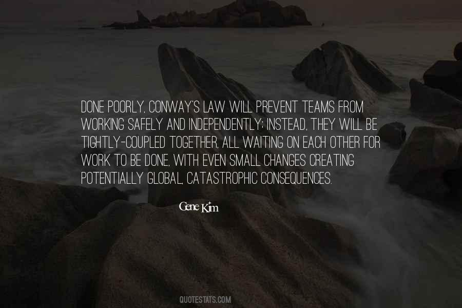 Working With Each Other Quotes #887030