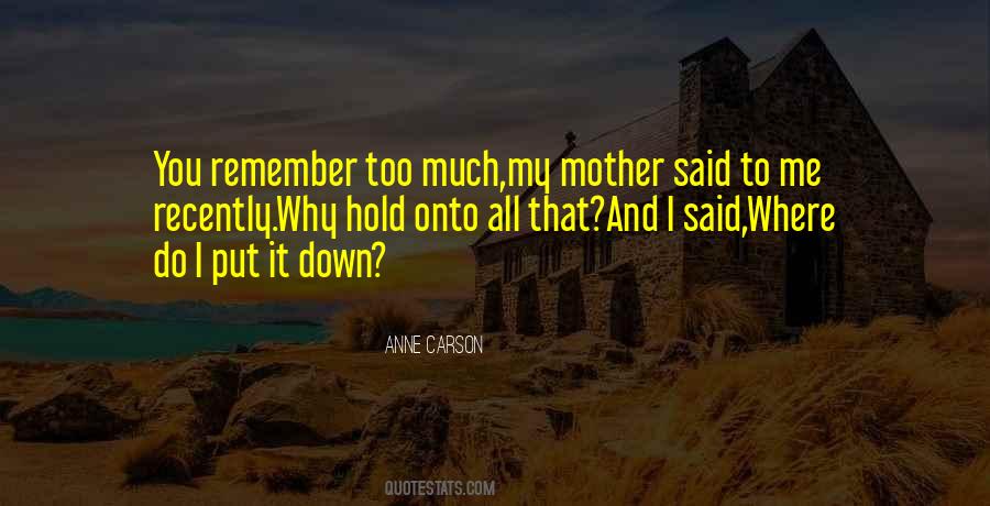 Why I Put Quotes #911731