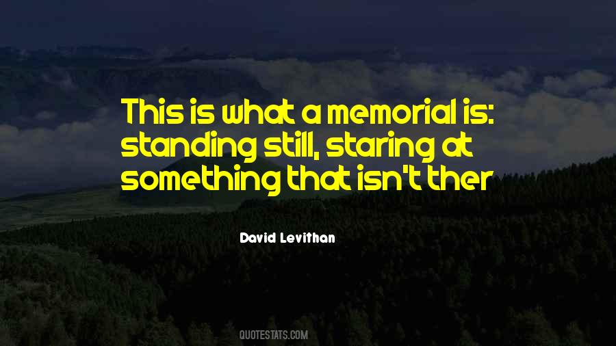 A Memorial Quotes #576941