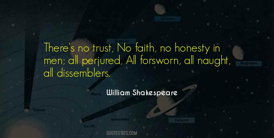 Honesty Trust Quotes #1139145