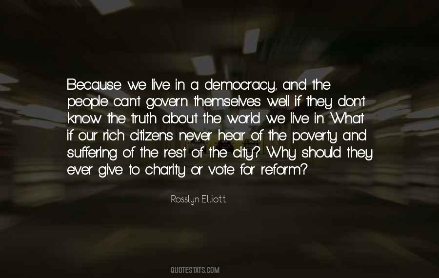 Charity Poverty Quotes #1115716