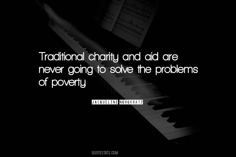 Charity Poverty Quotes #1478316