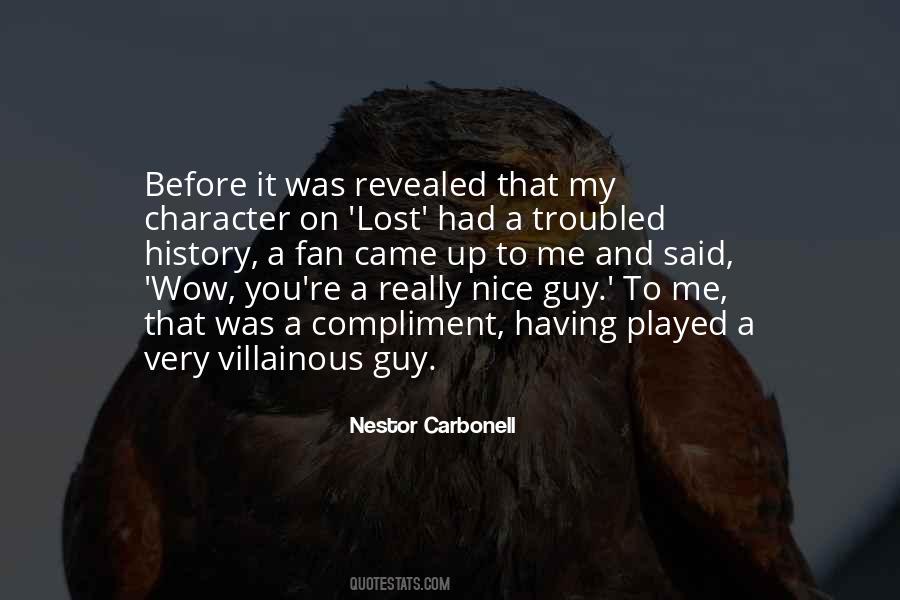 Nice Character Quotes #1655156