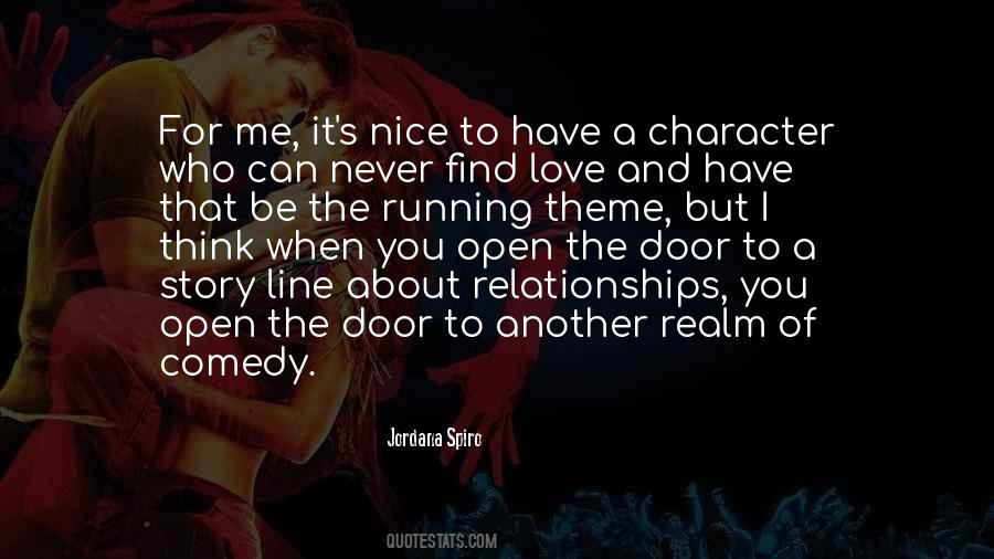 Nice Character Quotes #970402