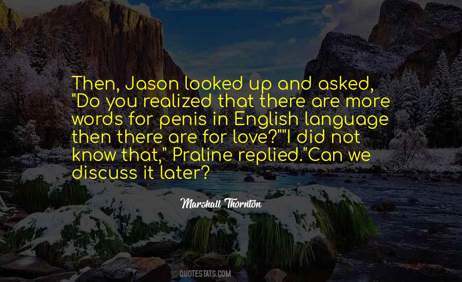 I Love You Language Quotes #1158095