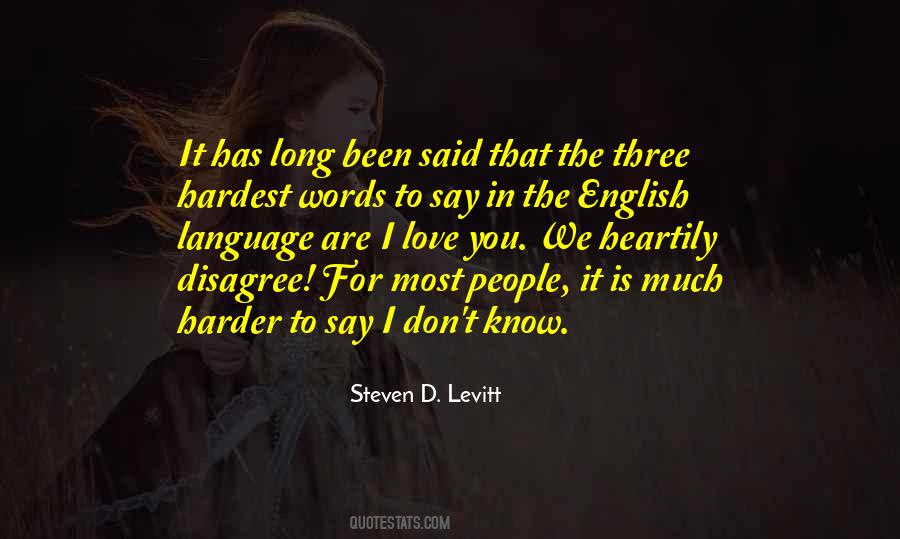 I Love You Language Quotes #1378375