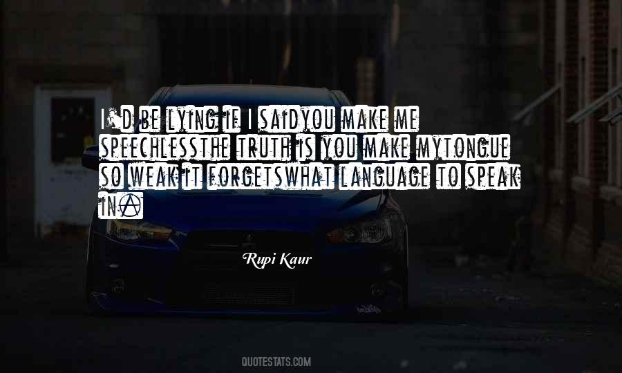 I Love You Language Quotes #583312